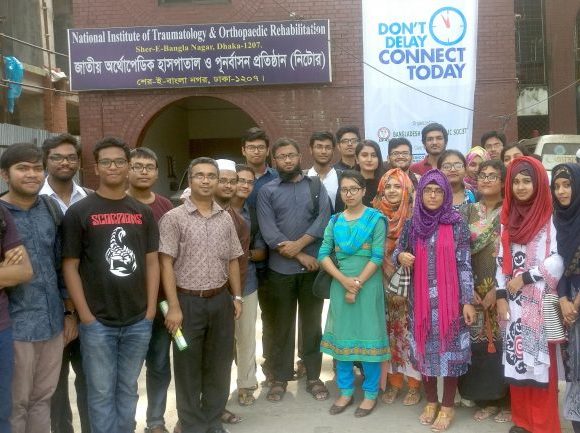 BME STUDENTS VISITED THE ‘ARTIFICIAL LIMB FITMENT CAMP’ AT NITOR
