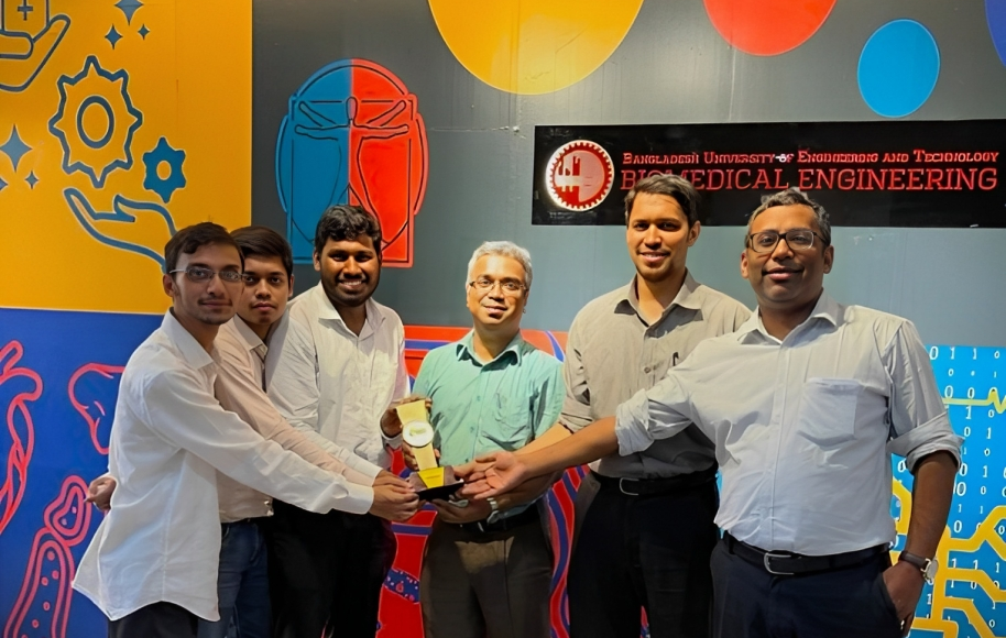 BUET BME’s Team ‘Cardicare’ won the Bangabandhu Innovation Grant (BIG) grant