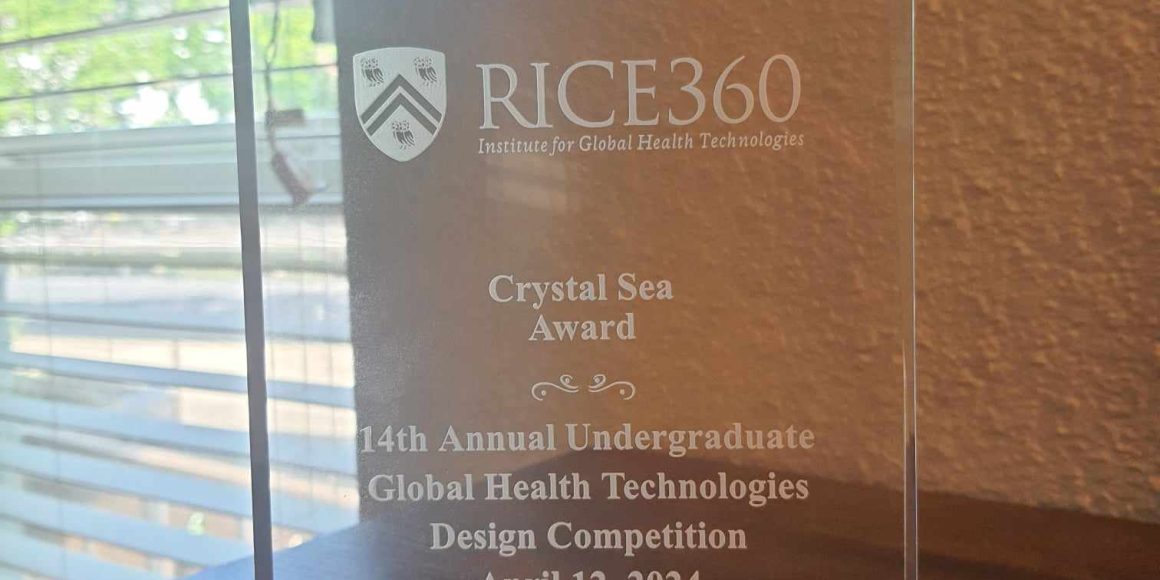 BUET BME’s “Team Vector Vigilantes” Won Crystal Sea Award 2024 at RICE University Global Health Technology Challenge!