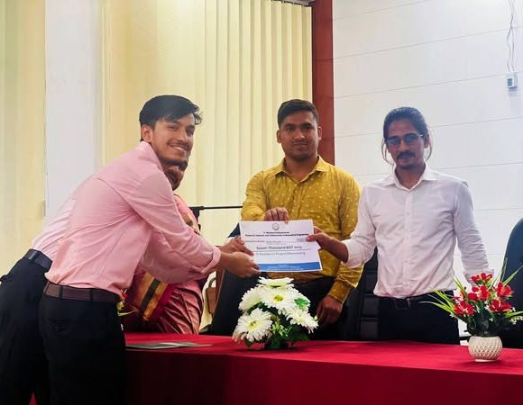 BUET BME’s “ScopeEase” Won 1st prize in Project Showcasing at the 1st National Conference on Research, Industry, and Collaboration held at JUST!