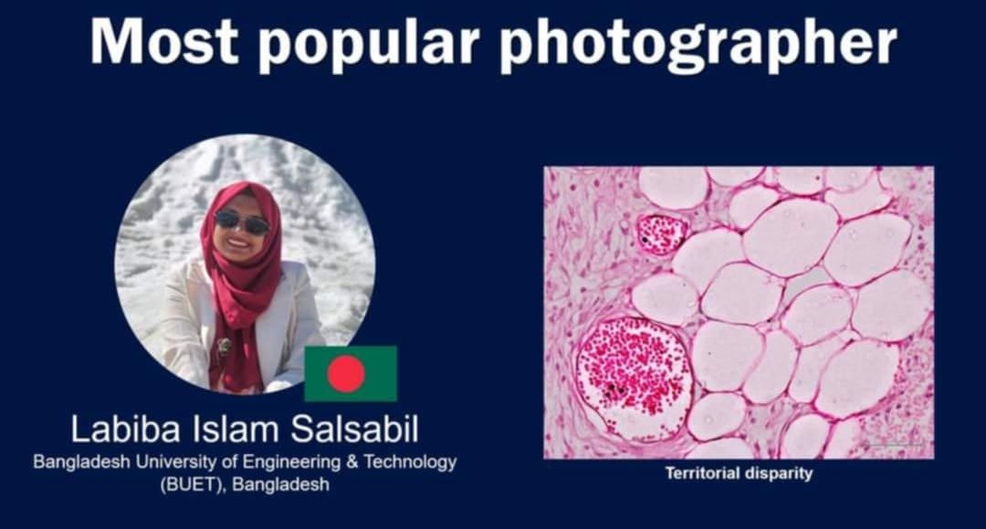 Terrotorial disparity Congratulations to Labiba Islam Salsabil and Abdur Rahman for earning the “Most Popular Photographer” and “Best Photographer” awards!