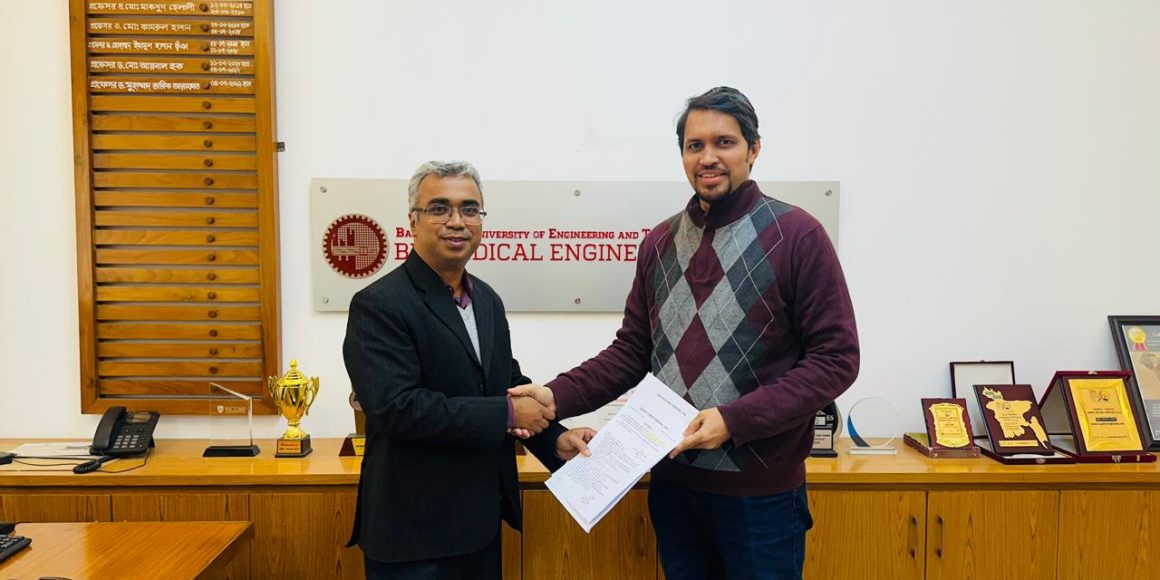 Prof. Dr. Taufiq Hasan has joined as Head, BME.