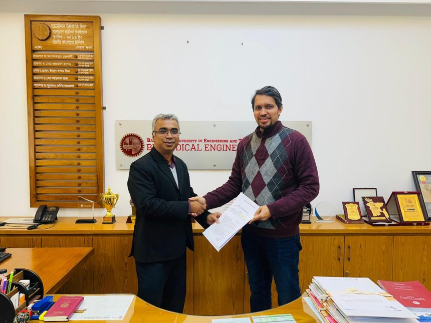Prof. Dr. Taufiq Hasan has joined as Head, BME.